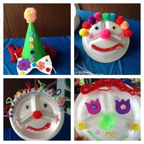 Carnival And Clown Themed Crafts For Preschoolers Pinterest Inspired
