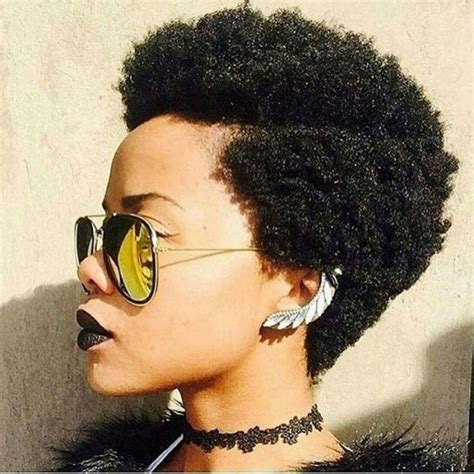 Naturalhairstylesforshorthair Short Afro Hairstyles 4c Natural Hair