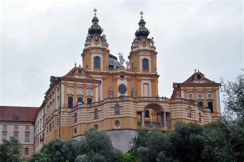 Baroque Architecture Austria Monastery Of Melk Austria 1702 27 By