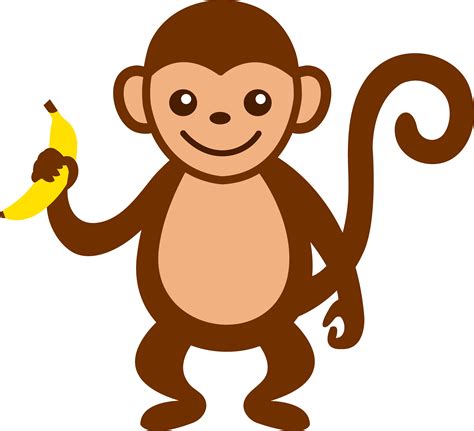 Funny Monkey Clipart At Getdrawings Free Download