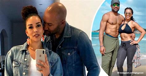 Gloria Govan And Derek Fisher Proudly Flaunt Their Toned Abs In Beautiful