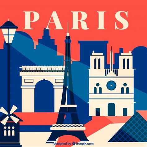 Download Abstract Skyline Of Paris For Free Paris Poster Paris Abstract