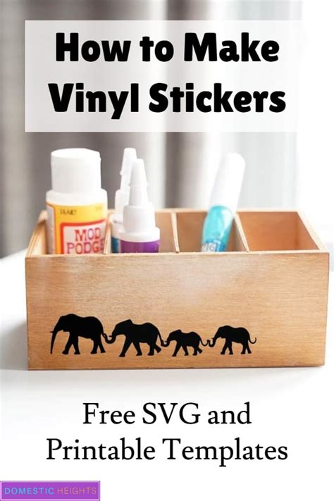 How to Make Vinyl Stickers