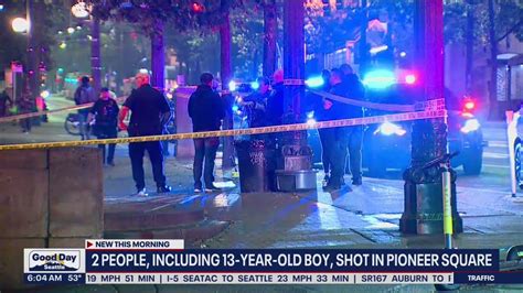 2 Teens Injured In Pioneer Square Shooting Fox 13 Seattle Youtube