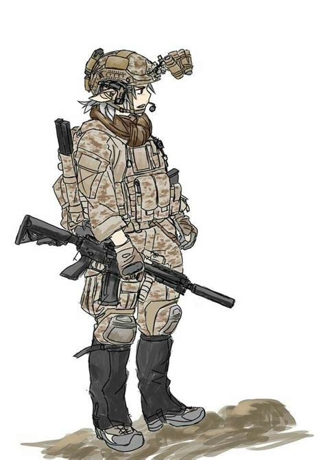 See more ideas about anime military, anime, military girl. Pin by James on ANIME MILITAR | Army drawing, Military artwork, Anime art girl