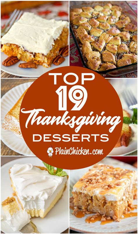 Best make ahead thanksgiving desserts. Top 19 Thanksgiving Desserts | Plain Chicken®