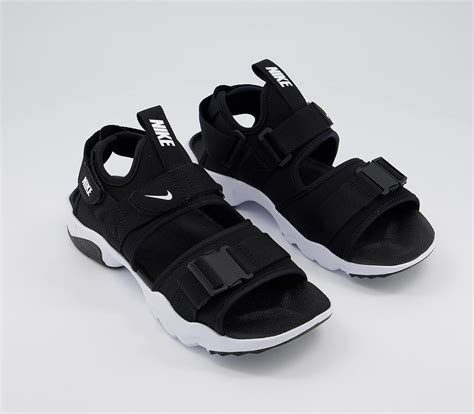 Nike Canyon Sandals Black White F Sandals