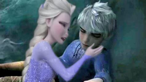 Jack Frost And Anna Frozen Kiss