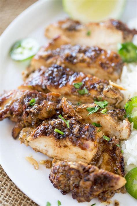 Summer parties can only be improved by a big platter of jerk chicken. Easy Grilled Jerk Chicken made with a marinade that takes ...
