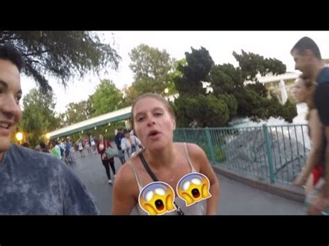 Her Boobs Were Out At Disneyland Youtube