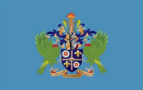Flag Of St Lucia Explained History Symbolism SANDALS