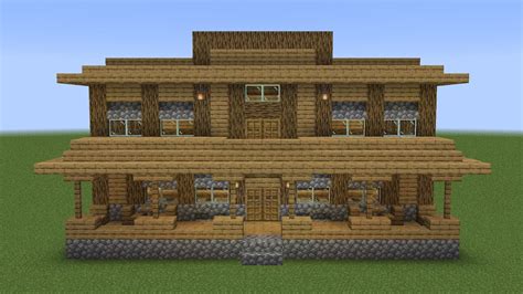 Minecraft How To Build A Classic Western House Youtube