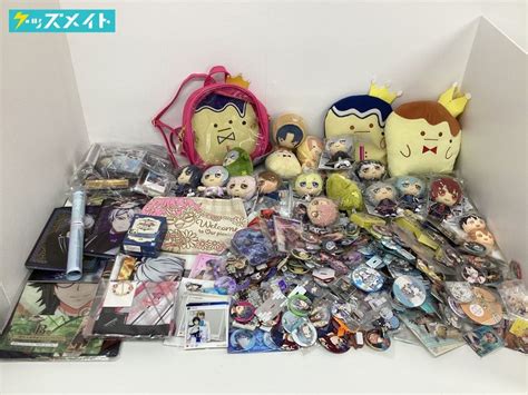 【傷や汚れあり】【現状】 アイドリッシュセブン アイナナ グッズ まとめ売り 缶バッジ ぬいぐるみ アクスタ 紙類 色紙 カード マルチクロス