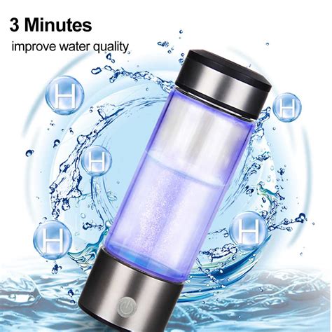 Why your bottled water contains four different ingredients. Hydrogen Ionizer Water Bottle - Tixxtech