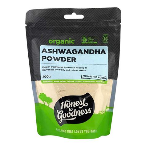 Ashwagandha Powder Organic Go Raw Organics