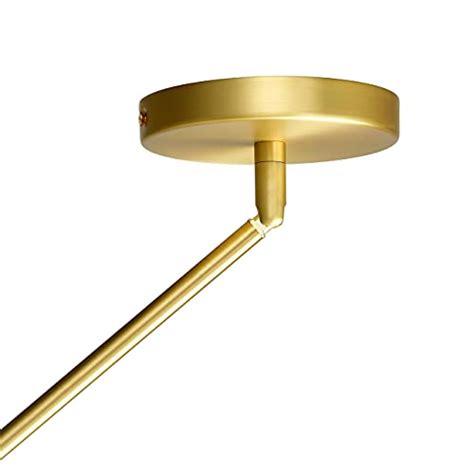 Linea Di Liara Caserti Gold Sputnik Chandelier Modern Ceiling Light 6