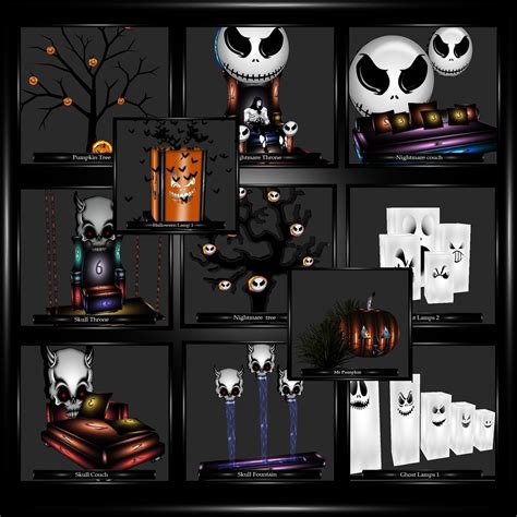 60 Halloween Meshes Imvu Shop And File Sales