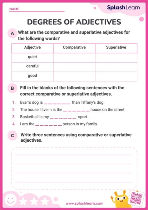 Printable Th Grade Adverbs And Adjectives Worksheets Splashlearn 86272 Hot Sex Picture