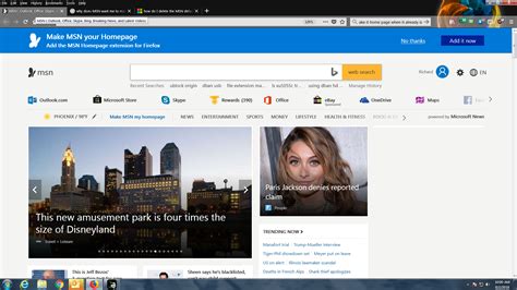 Msn Outlook Office Skype Bing Breaking News And 👉👌download Fix Msn