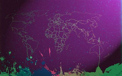 Hd Wallpaper World Map Wallpaper Flare