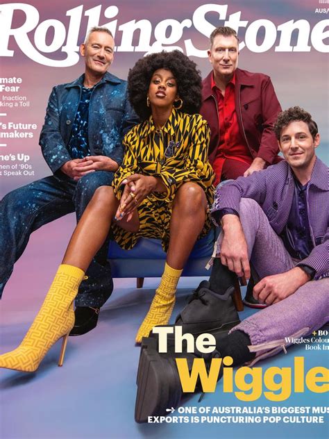 The Wiggles Make History On Rolling Stone Cover Daily Telegraph