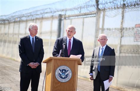 Department Of Homeland Security John Kelly And Attorney General Jeff