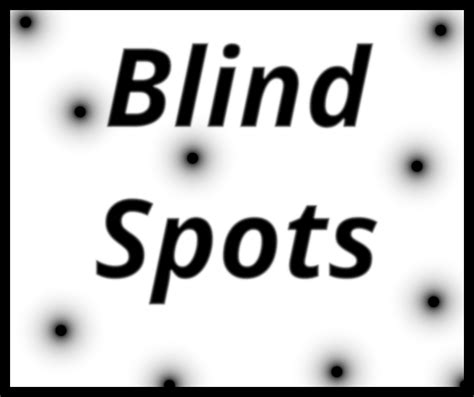 Blind Spots A Beginners Journey