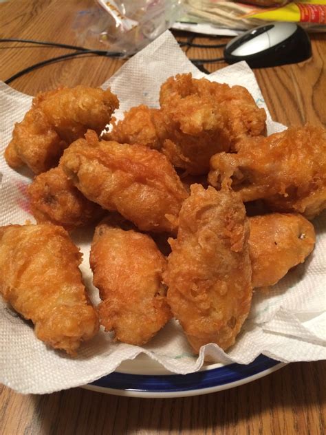 Keep the chicken aside, and prepare the batter. Jennie's Kitchen: Beer-Battered Chicken Wings