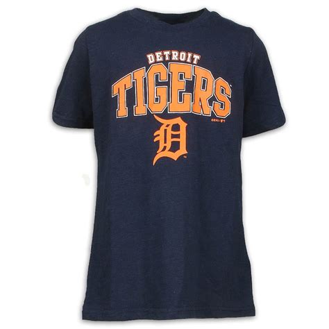 Detroit Tigers Youth Hustle T Shirt Vintage Detroit Collection