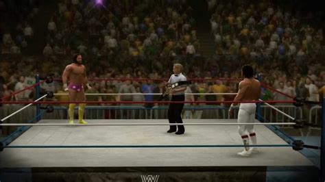 WWE 2K14 Wrestlemania 3 Randy Savage Vs Ricky Steamboat