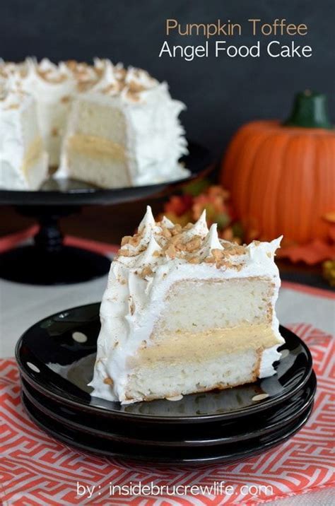 From breakfast, to lunch, treat, dinner and also dessert choices, we've combed pinterest and the very best food blogs to bring you sara lee gluten free bread you need to attempt. Pumpkin Toffee Angel Food Cake - no bake pumpkin toffee ...