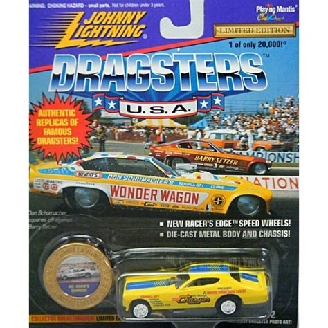 Johnny Lightning Dragsters Usa Mr Norms Charger 1972 Dodge Charger Nhra