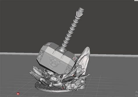 Thor Hammer 3d Wicked Model 3d Model 3d Printable Cgtrader