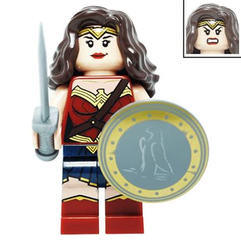 Wonder Woman Dc Super Heroes Justice League Lego Minifigures 76087