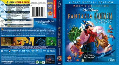 Fantasiafantasia 2000 2 Movie Collection 2010 R1 Blu Ray Cover