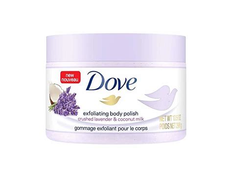 Shea moisture coconut and hibiscus shea moisture exfoliating hand & body sugar scrub with ultra hydrating argan oil & organic raw shea moisture fruit fusion coconut water energizing shea butter soap, 8 ounce. Dove Exfoliating Body Polish Crushed Lavender & Coconut ...