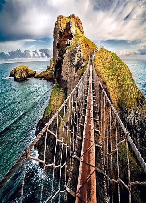 Learn how to create your own. Carrick-a-Rede Rope Bridge, Northern Ireland. | Ireland ...