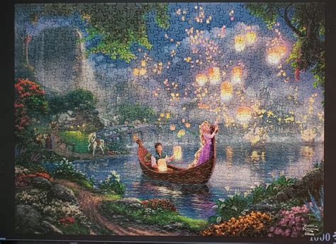 Thomas kinkade san francisco 1000 pcs. First post here, hi! 1000 piece Disney/Thomas Kinkade ...