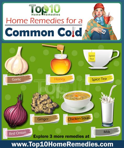 Home Remedies For Common Cold Top 10 Home Remedies