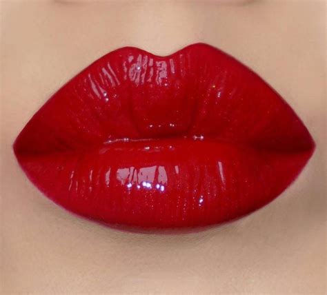 A Bold Red Lip Lacquer This Is Our Top Selling Shade This Blue Based