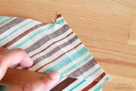 Make It Handmade Match Stripes When Making Bias Tape