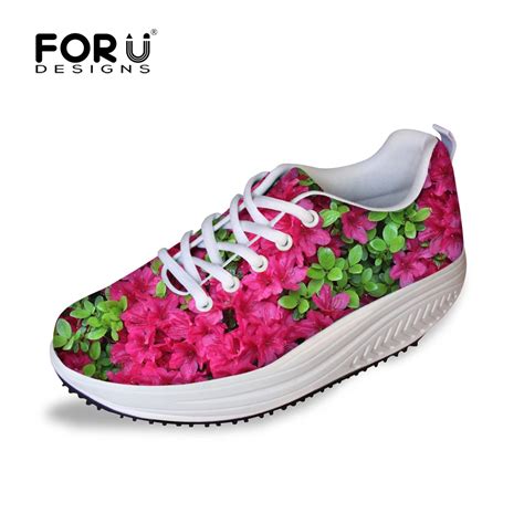 Forudesigns New Women Casual Platforms Shoesfemale Fashion Colorful