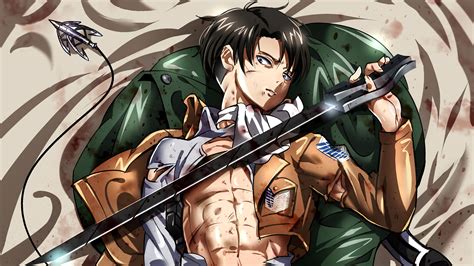 Throughout the series, levi is seen attacking titans swiftly and effectively while having an expressionless face most of the time. Levi Attack on Titan Shingeki no Kyojin 4K #19196