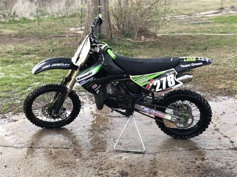Looking for a certain year? KX 125cc Kawasaki Black Out racing dirt bike - Nex-Tech ...