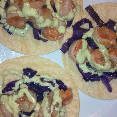 Maybe you would like to learn more about one of these? Shrimp Tacos with Creamy Cilantro dressing