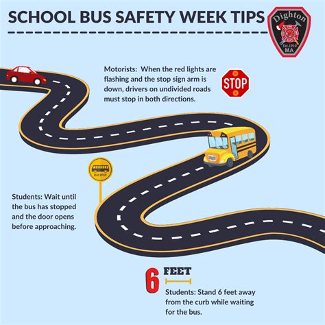 Dighton Fire Department Shares School Bus Safety Tips During National
