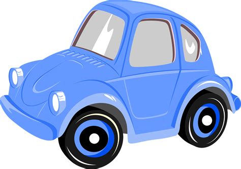 Download Car Cartoon Car Blue Car Royalty Free Vector Graphic Pixabay