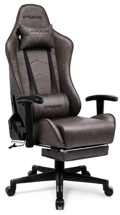 Buy Gtracing Gaming Chair With Footrest Big And Tall Office Executive