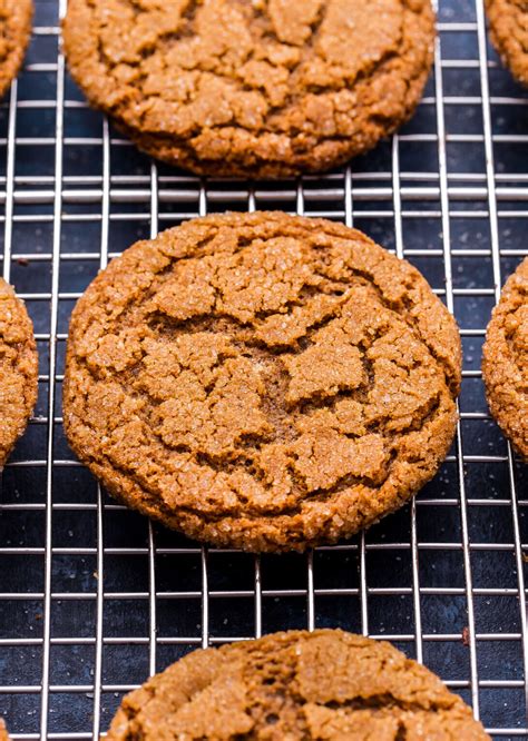 Chewy Ginger Molasses Cookies Recipe Runner