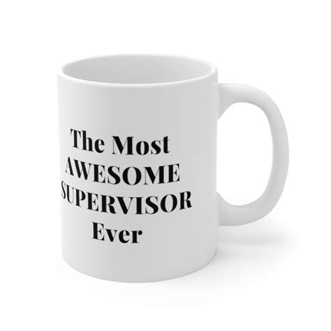 The Most Awesome Supervisor Ever T For Supervisor Etsy
